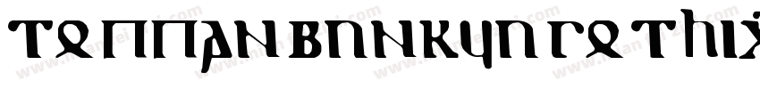 toppan bunkyu gothic字体转换